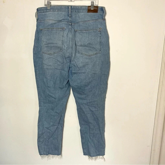 Madewell The Curvy Perfect Vintage Jean Destroyed Edition 12 Tall - Picture 3 of 8